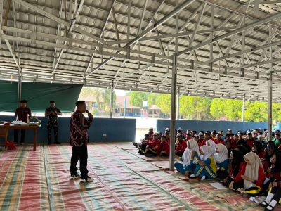 Cek Kesehatan Gratis Bagi Peserta MPLS oleh UPTD Puskesmas Betung