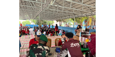 Cek Kesehatan Gratis Bagi Peserta MPLS oleh UPTD Puskesmas Betung