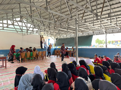 Cek Kesehatan Gratis Bagi Peserta MPLS oleh UPTD Puskesmas Betung