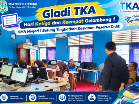 Gladi TKA Hari Ketiga dan Keempat Gelombang 1, SMA Negeri 1 